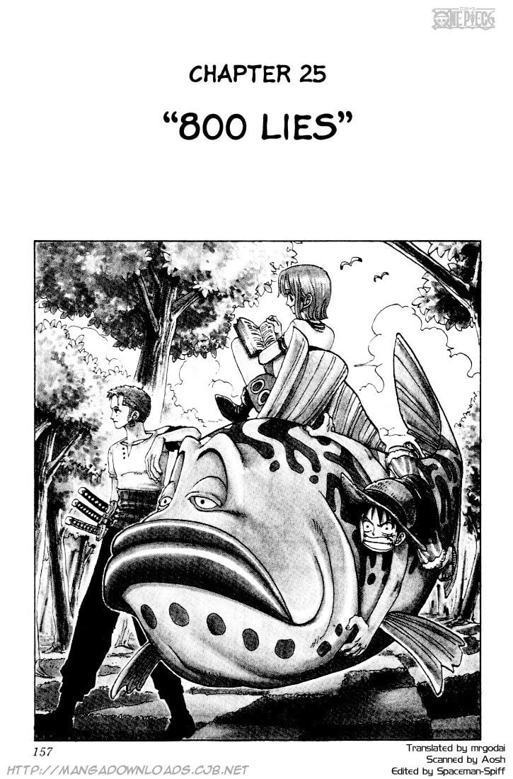 One Piece, Chapter 25 image 01